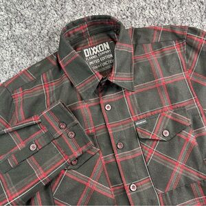 Dixxon Flannel Shirt Limited Edition Snap On Tools Form And Function Red M